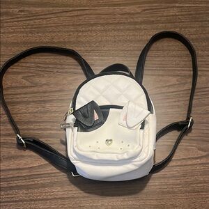 Betsey Johnson Dog Puppy Backpack Purse Bag